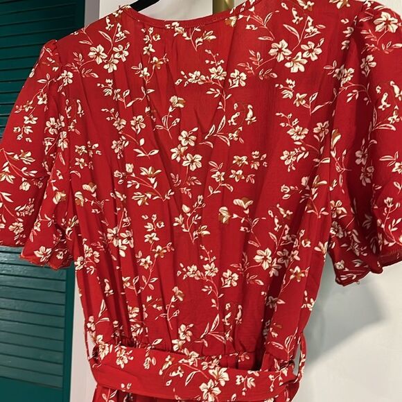 NWOT Floral print maxi dress - small - Picture 8 of 8